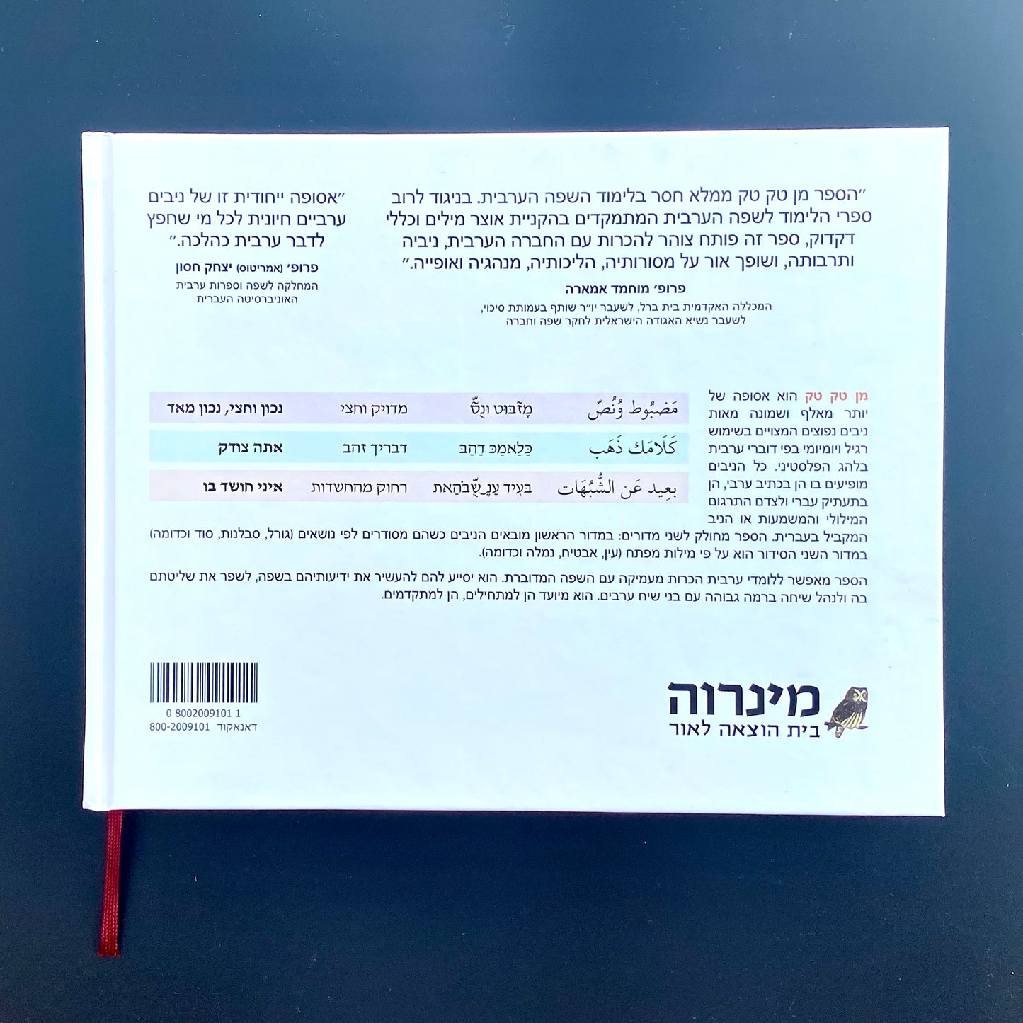 מן טק טק: אסופת ניבים ומטבעות לשון בערבית בלהג הפלסטנית